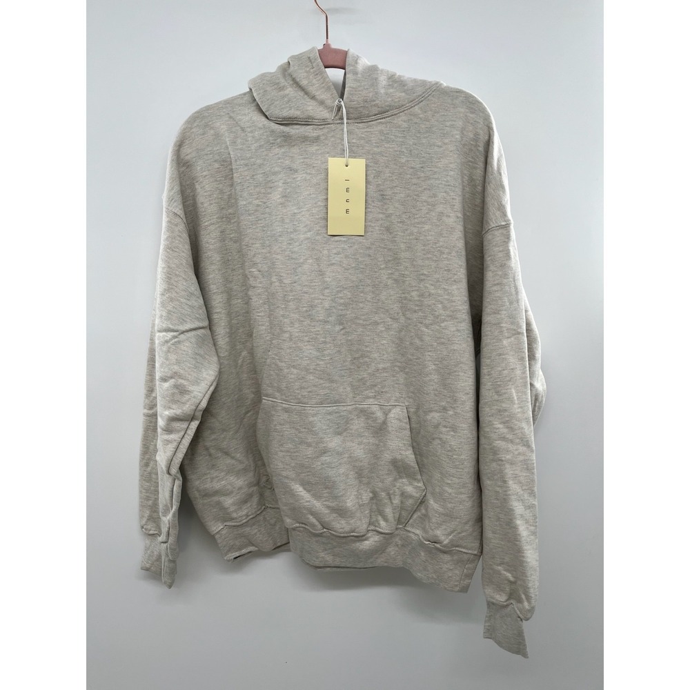 mnml Everyday Hoodie Men's Small Gray Medium Washed Fleece Long Sleeve Pullover